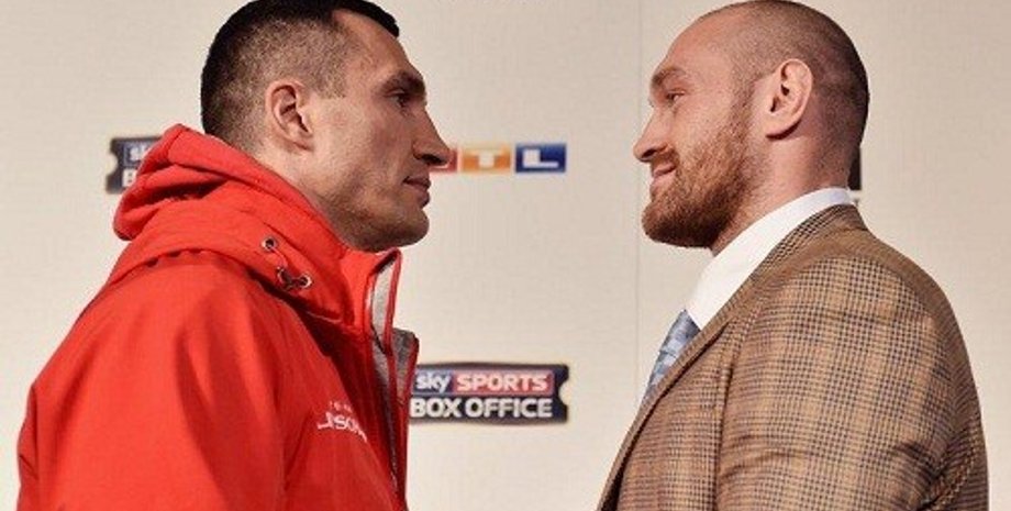 Владимир Кличко и Тайсон Фьюри / Фото: Sport.ua