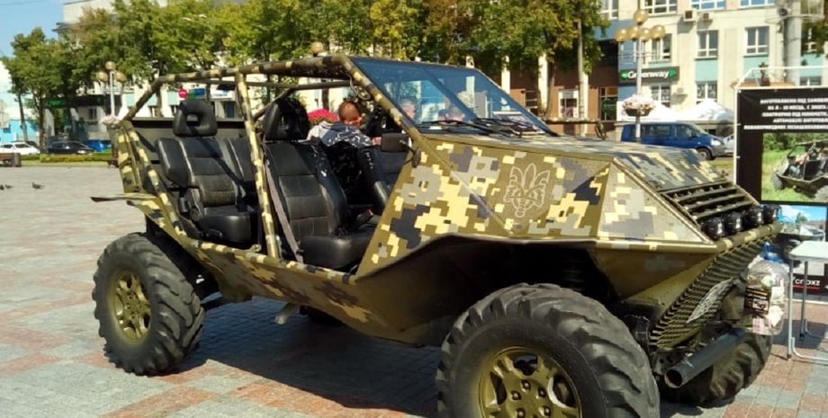 багги для ВСУ, авто для ВСУ, самодельные авто, самодельные внедорожники, Mitsubishi Pajero, Hyundai Galloper