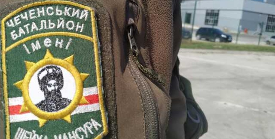 чеченський батальйон мансура, чеченці україна