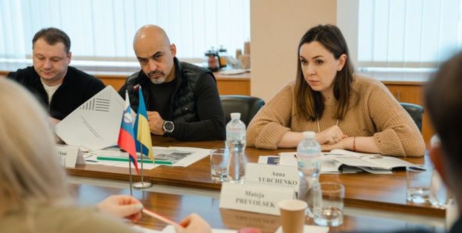 Мустафа Найєм, Анна Юрченко, відновлення України, допомога словенії Україні