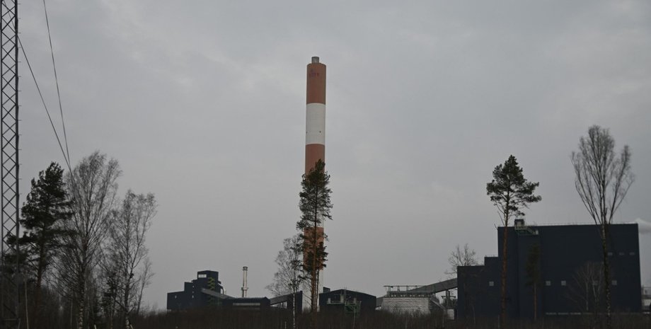 фото електростанції в Естонії 25 березня