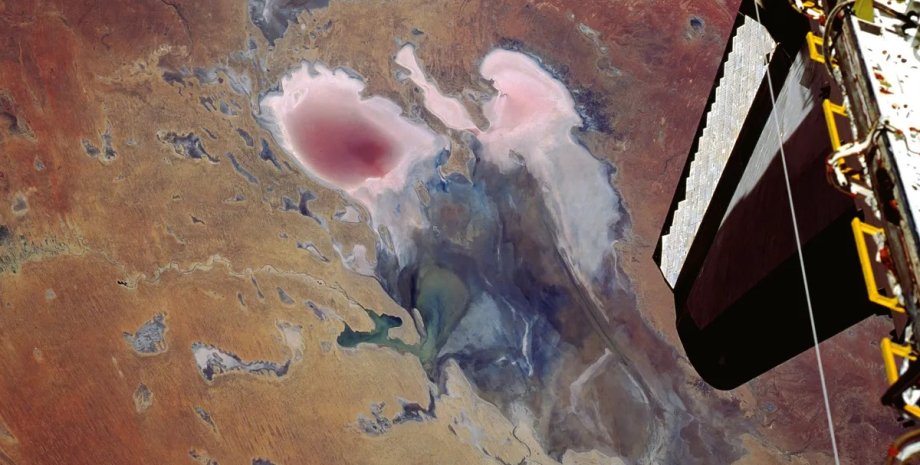 озеро эйр в австралии Высыхающее озеро Эйр в Австралии