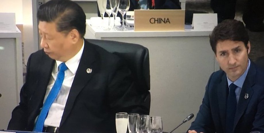 Джастин Трюдо и Си Цзиньпин