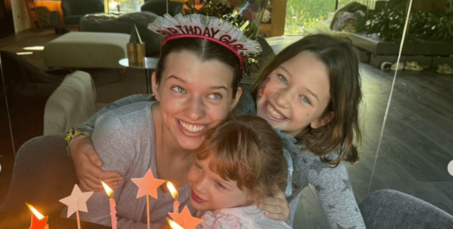 Доньки Мілли Йовович, евер андерсон, донька мілли йовович, чоловік мілли йовович, день народження