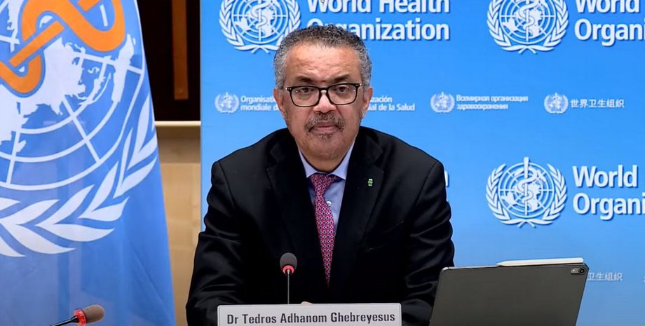 Гебрейесус, ВОЗ, коронавирус, заболеваемость, covid-19, статистика, смертность