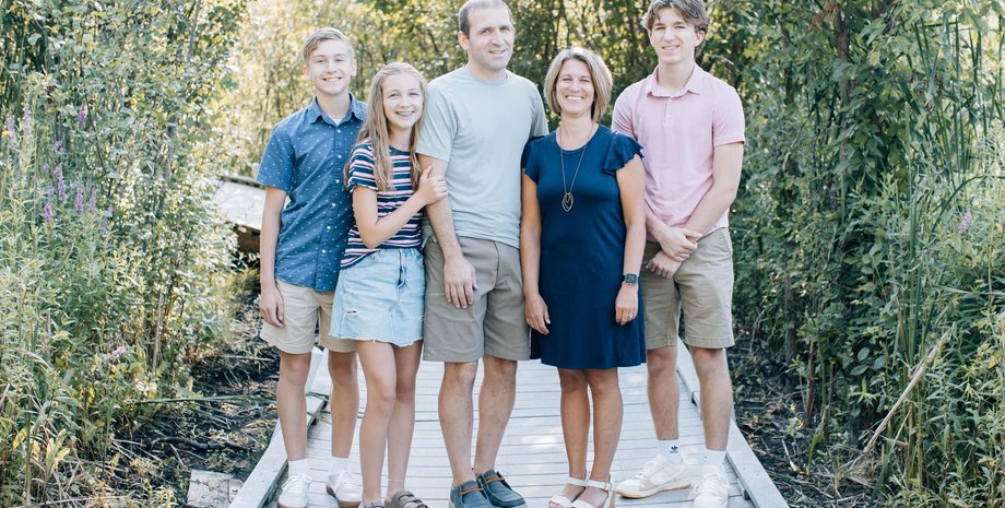 Райан Боргвардт и его семья