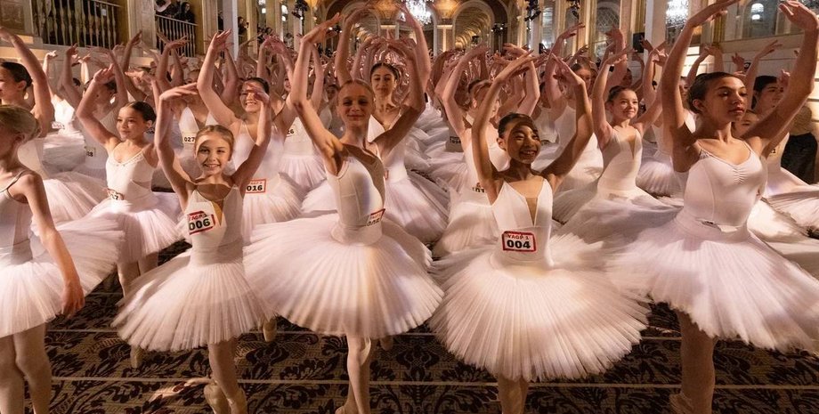 світовий рекорд, кількість балерин, які одночасно стоять на пуантах, Нью-Йорк
