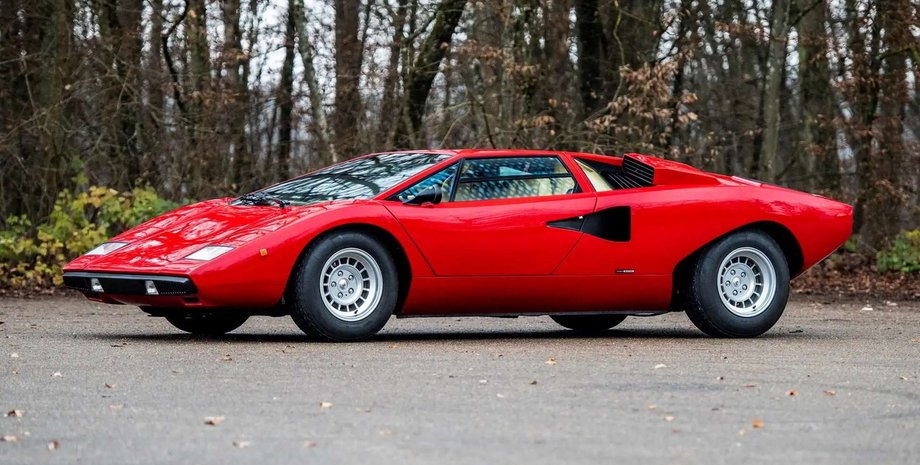 Lamborghini Countach, Lamborghini Countach LP400, суперкар Lamborghini, Род Стюарт, авто Рода Стюарта