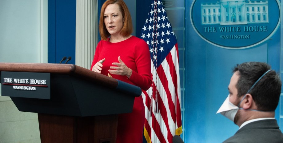 Джен Псакі, Білий дім, США, уряд США