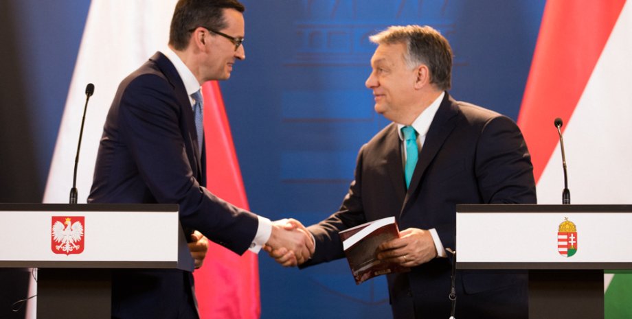 Матеуш Моравецкий и Виктор Орбан / Фото: flickr.com/photos/premierrp