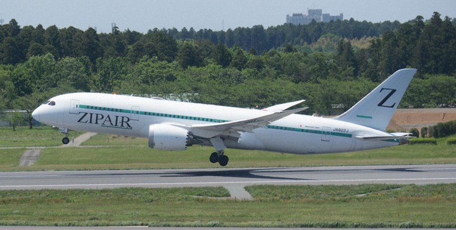 літак, японський літак, компанія Zipair Tokyo