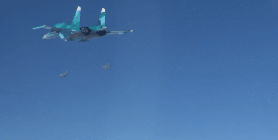 Су-34, Су-34 авіабомби, бойова робота Су-34