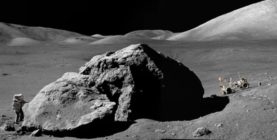 астронавт Луна Аполлон 17
