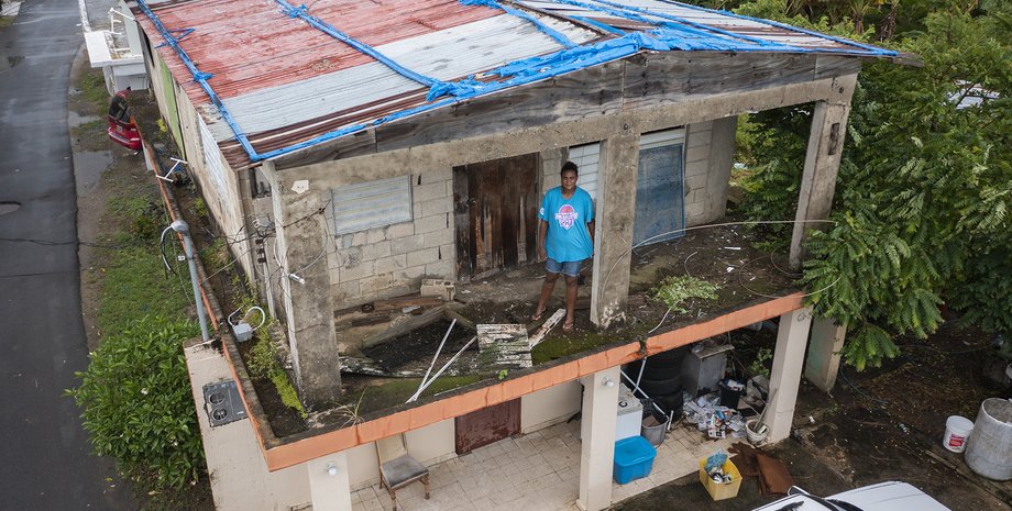 Пуерто-Рико, ураган Фіона, шторм у Карибському морі, Карибські острови, Блекаут