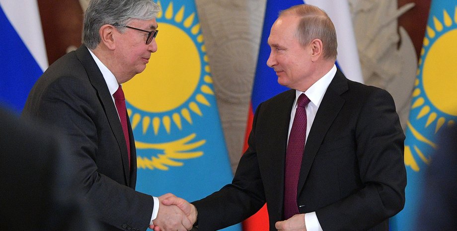 Касым-Жомарт Токаев, Владимир Путин, фото