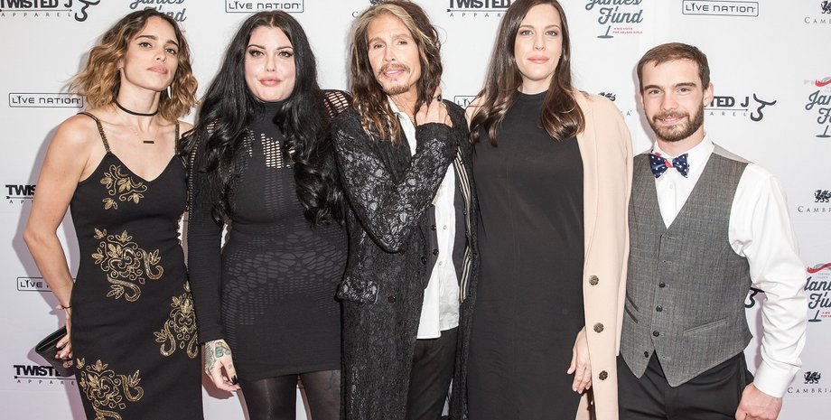 Стівен Тайлер діти, Стівен Тайлер, Лів Тайлер, Міа Тайлер, Aerosmith