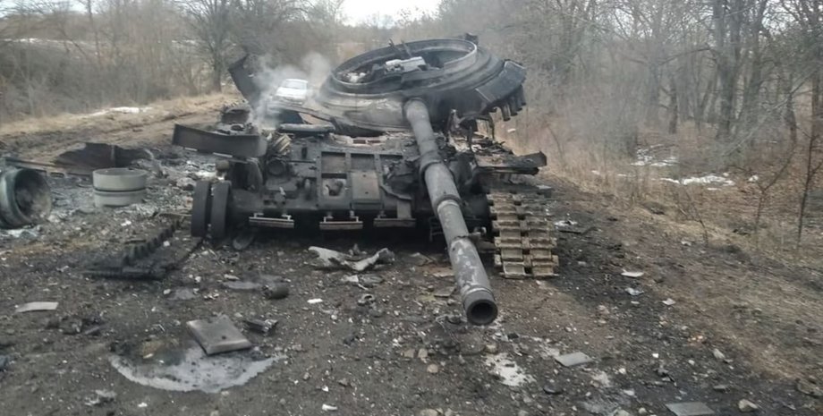 підбитий російський танк