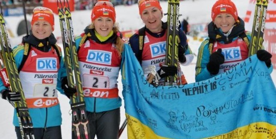 Украинская сборная по биатлону/Архивное фото: biathlon.com.ua
