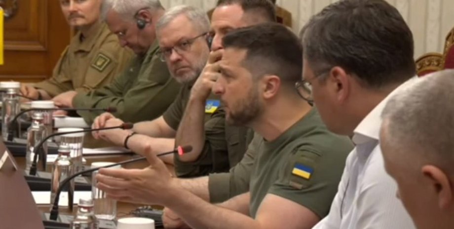 Володимир Зеленський на зустрічі з Руменом Радєвим