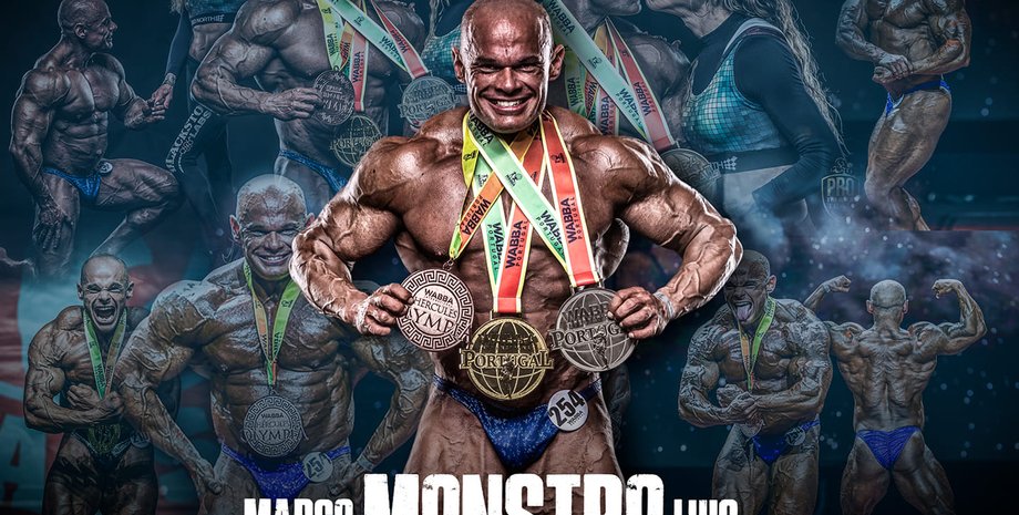 Марко Сезар Агиар Луис, бодибилдер