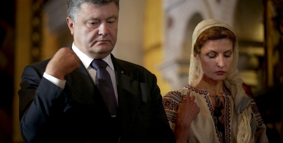 Чета Порошенко / Фото пресс-службы главы государства