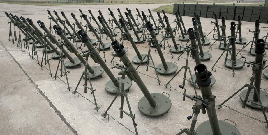 минометы украине