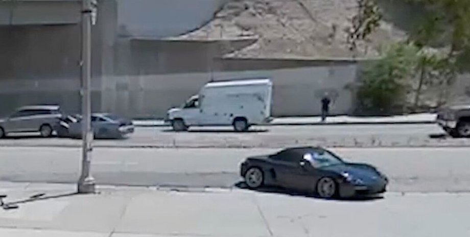 Ford Mustang, дорожная ярость, ДТП в США