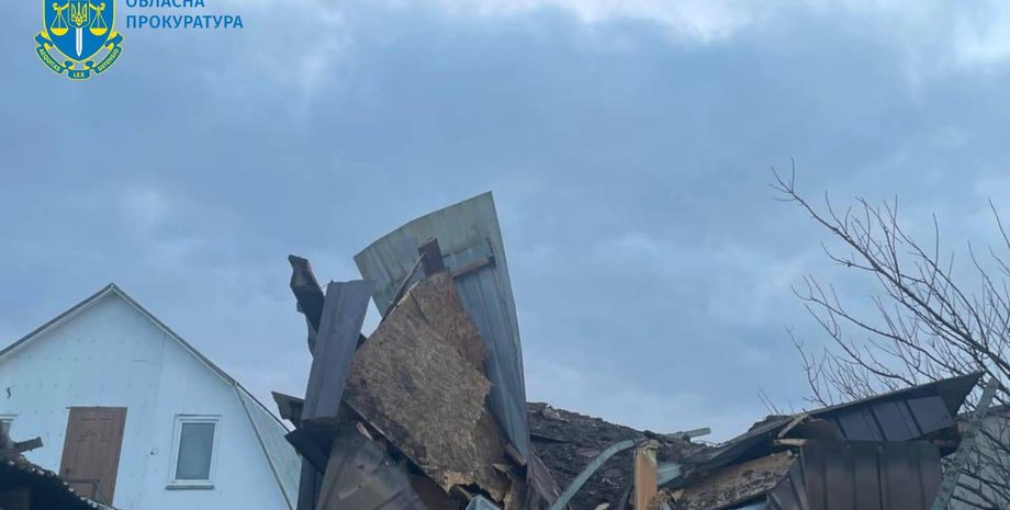 Наслідки обстрілу в Київській області