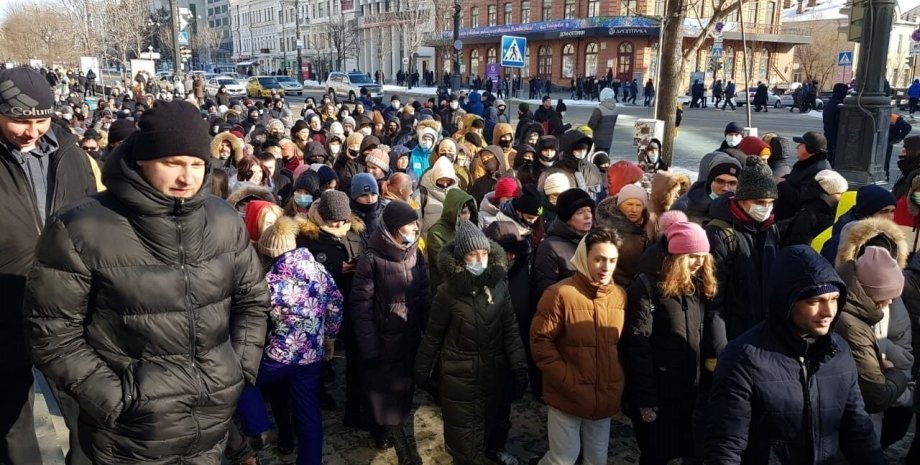Россия, массовые акции, Алексей Навальный, митинги, Владивосток, Хабаровск