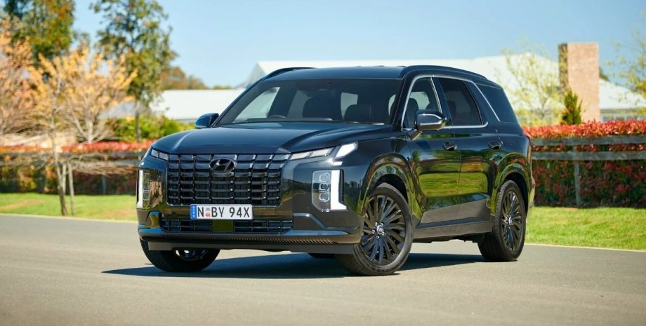Hyundai Palisade Calligraphy Black Ink Hyundai, Hyundai Palisade, Hyundai Palisade Calligraphy Black Ink, Авто, Автомобілі, Кросовер, Кросовери, Фото