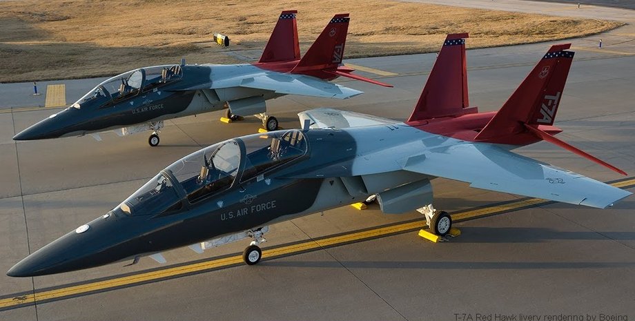літак ВПС США T-7 Red Hawk
