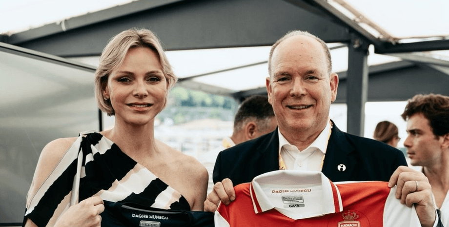 Княгиня Шарлін та князь Альбер ІІ, князь монако, княгиня монако, княгиня шарлін стиль, фк монако