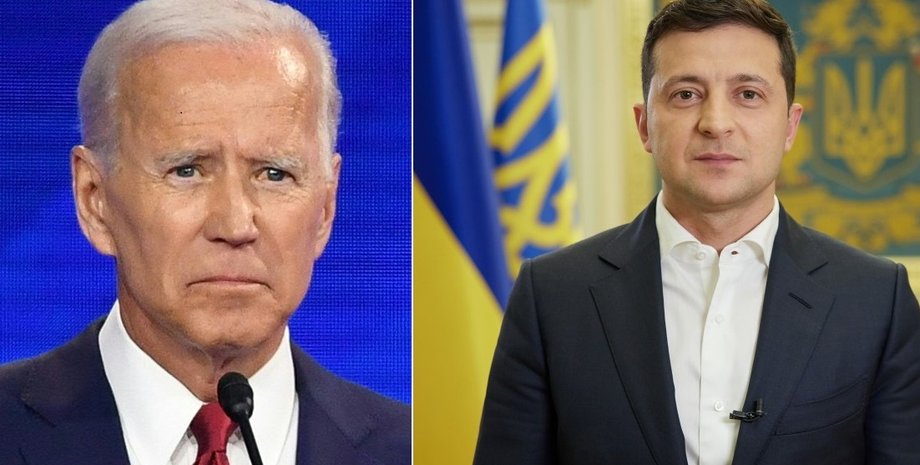 Джо Байден, Владимир Зеленский