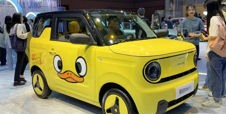 Geely, Geely Panda Mini, Авто, Автомобили, Электрокар, Электромобиль, Фото, Новинки, Дизайн, Утки