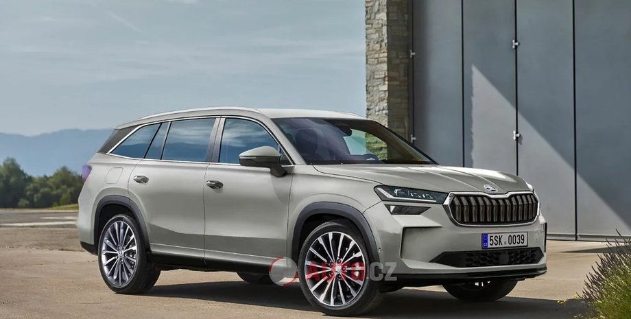 Skoda Kodiaq 2024, Skoda Kodiaq, новий Skoda Kodiaq, новий Skoda Kodiaq, кросовер Skoda