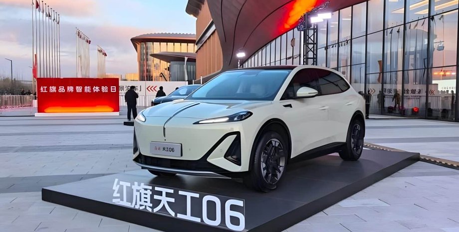 Hongqi Tiangong 06, Hongqi Tiangong, FAW Hongqi, новый Hongqi Tiangong 06, электромобиль Hongqi, кроссовер Hongqi