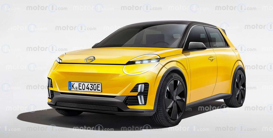 Ниссан Микра 2023, Электромобиль Nissan Micra, Nissan Micra, Nissan Micra 2023, новый Nissan Micra