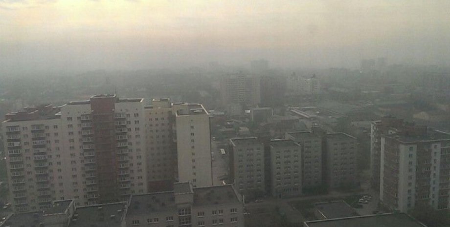 Новосибирск, вид из окна 24 апреля. Фото: tayga.info