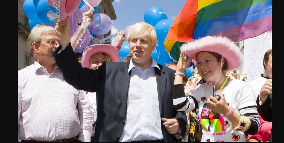 Борис Джонсон, лгбт, спецпосланець, фото
