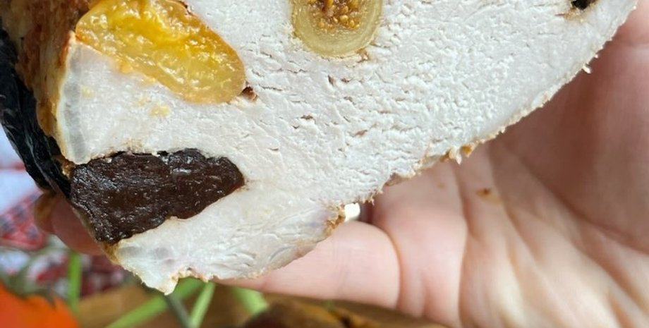 вирезка с сухофруктами, свиная вырезка рецепт