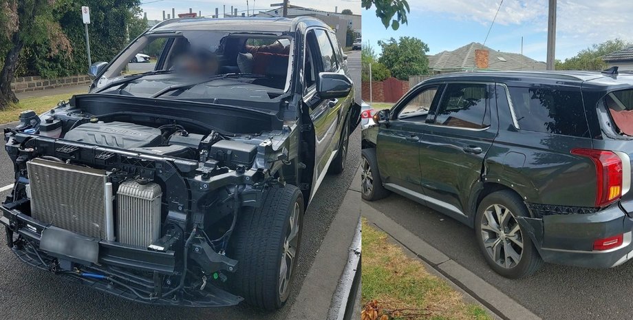 Автомобіль, машина, Hyundai, радіатор, двигун