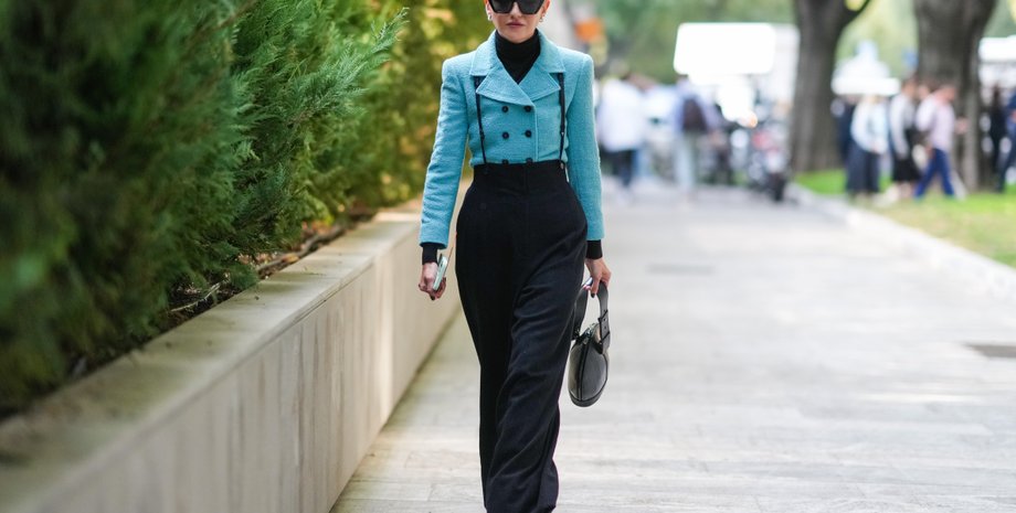 твидовый жакет образ