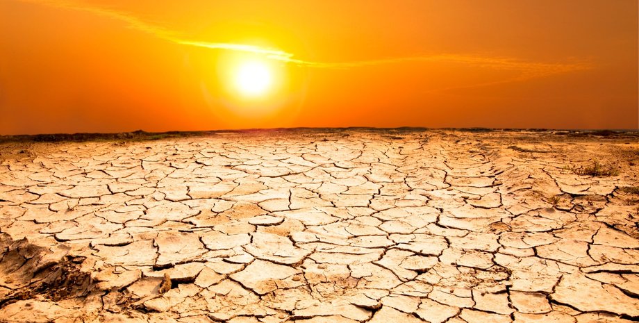 засуха, солне, жара, фото