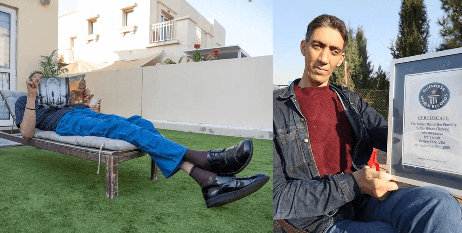 высокий человек рекорд