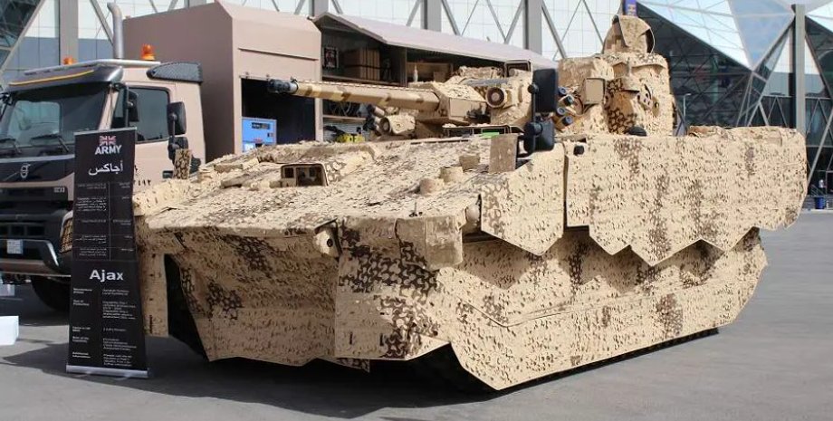 бронемашина Ajax в Саудовской Аравии