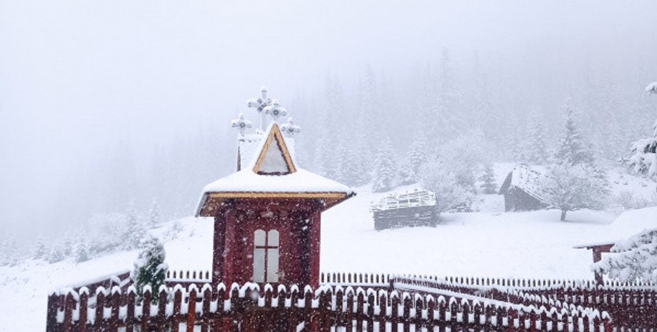 заморозки по всей Украине, снег, мокрый снег, дожди, значительное похолодание, половодье