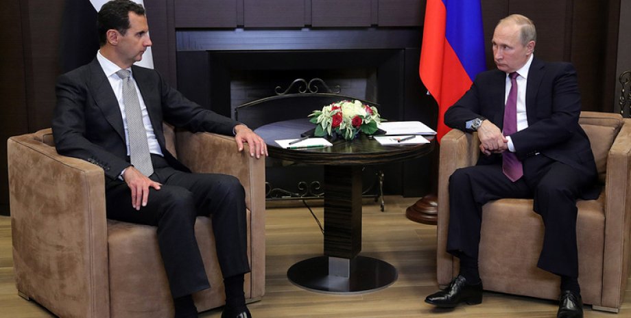 Башар Асад и Владимир Путин / Фото: Михаил Климентьев / ТАСС