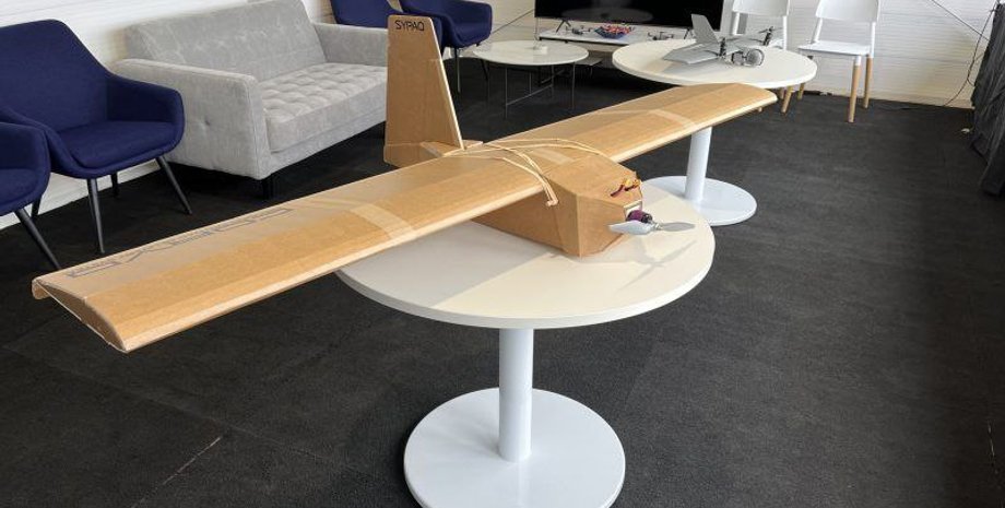 дроны SYPAQ, бпла SYPAQ, Corvo PPDS, картонный дрон