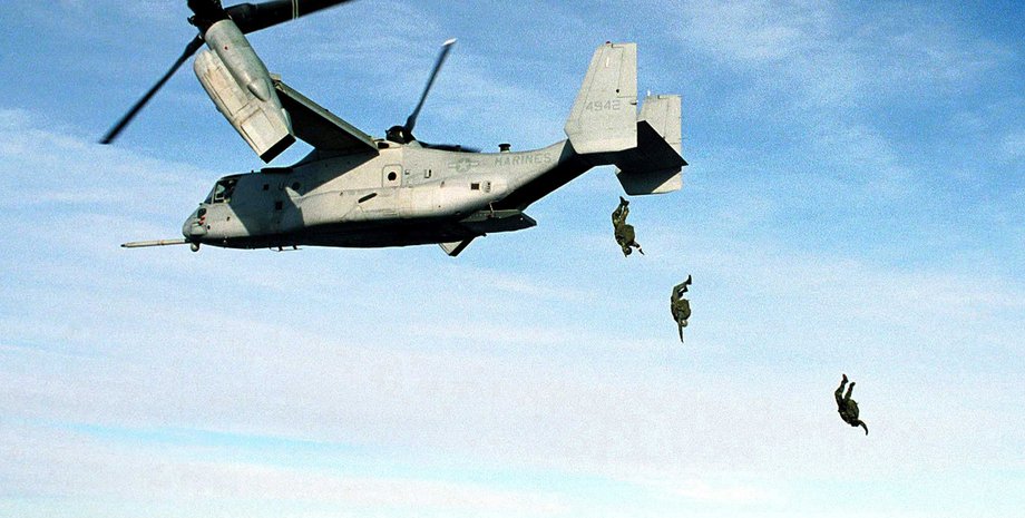 техобслуживание V-22 Osprey