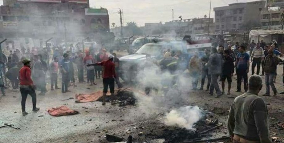 Последствия взрыва в Багдаде / Фото: Twitter
